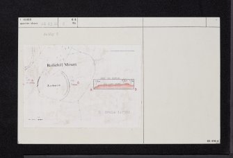 Bailliehill Mount, NS43NW 2, Ordnance Survey index card, Recto
