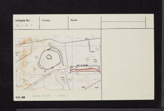 Craigie, NS43SW 6, Ordnance Survey index card, Recto