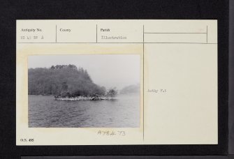 Loch Lomond, 'The Kitchen', NS49SW 2, Ordnance Survey index card, Recto
