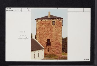 Galston, Barr Castle, NS53NW 1, Ordnance Survey index card, Verso