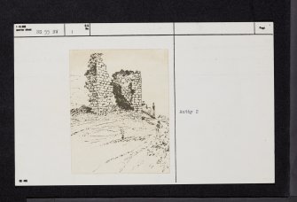Barrhead, Stewart's Rais Tower, NS55NW 1, Ordnance Survey index card, Recto