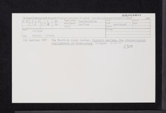 Renfrew, NS56NW 16, Ordnance Survey index card, Recto