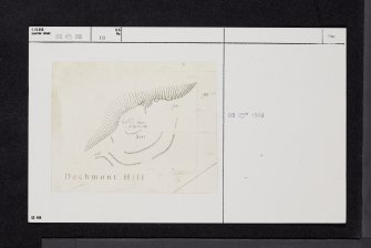 Dechmont Hill, NS65NE 18, Ordnance Survey index card, Recto