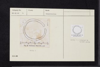 Muir, NS65NW 6, Ordnance Survey index card, Recto