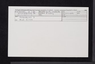 Todholes, NS68NE 5, Ordnance Survey index card, Recto