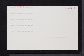 Old Leckie, NS69SE 2, Ordnance Survey index card, page number 2, Recto