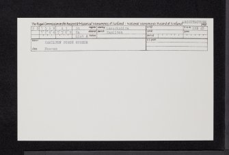 Hamilton, Muir Street, Hamilton Burgh Museum, NS75NW 41, Ordnance Survey index card, Recto