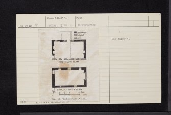 Stirling, Torbrex, NS79SE 17, Ordnance Survey index card, Recto