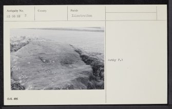 Castleton 10, NS88NE 3, Ordnance Survey index card, Recto