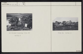 Bower Of Wandel, NS92NE 2, Ordnance Survey index card, Recto