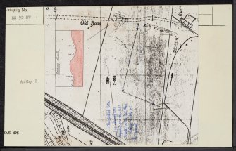 Wandel, NS92NW 11, Ordnance Survey index card, Recto