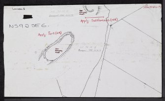 Berries Burn, NS92SE 6, Ordnance Survey index card, Recto