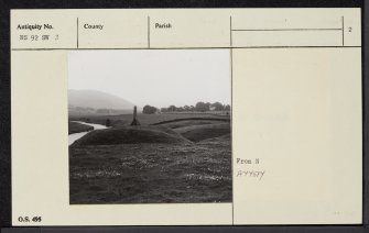 Nether Abington, NS92SW 3, Ordnance Survey index card, page number 2, Recto