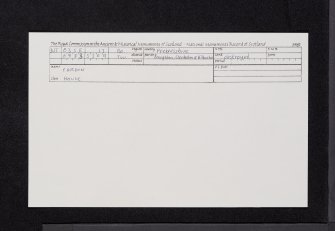 Cardon, NT03SE 17, Ordnance Survey index card, Recto