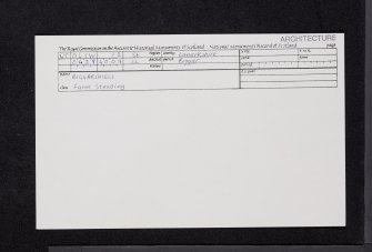 Biggarshiels, NT04SW 22, Ordnance Survey index card, Recto