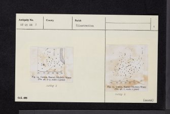 Easton-Medwin Water, NT05SE 3, Ordnance Survey index card, page number 1, Recto