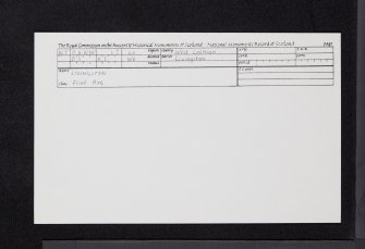 Livingston, NT06NW 12, Ordnance Survey index card, Recto