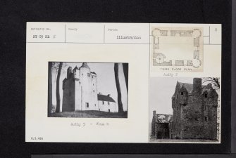 Aldie Castle, NT09NE 5, Ordnance Survey index card, page number 2, Verso