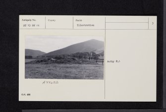 Drumelzier, NT13SW 12, Ordnance Survey index card, page number 3, Recto