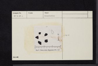 Harestanes, NT14SW 4, Ordnance Survey index card, Recto