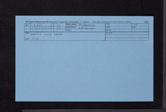 North Gyle Farm, NT17SE 4, Ordnance Survey index card, Recto