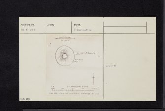 Newbridge, Huly Hill, NT17SW 8, Ordnance Survey index card, Recto