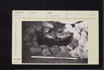 Gairneybank, NT19NW 9, Ordnance Survey index card, page number 1, Recto