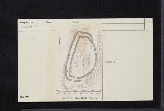 Black Meldon, NT24SW 3, Ordnance Survey index card, Recto