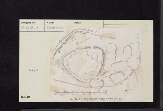 Upper Kidston, NT24SW 21, Ordnance Survey index card, Recto