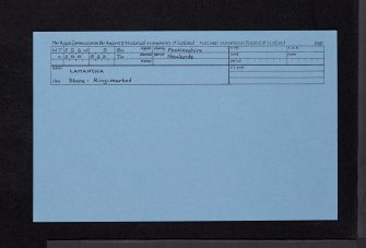 Lamancha, NT25SW 5, Ordnance Survey index card, Recto