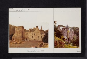 Hawthornden Castle, NT26SE 13, Ordnance Survey index card, Verso