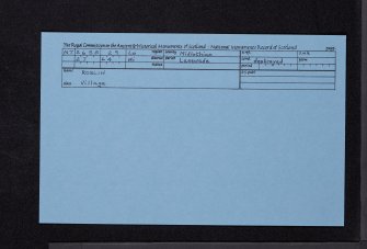 Roslin, NT26SE 29, Ordnance Survey index card, Recto