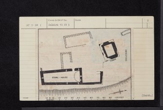 Tushielaw Tower, NT31NW 1, Ordnance Survey index card, page number 2, Verso