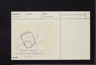 Nether Horsburgh, NT33NW 4, Ordnance Survey index card, Recto