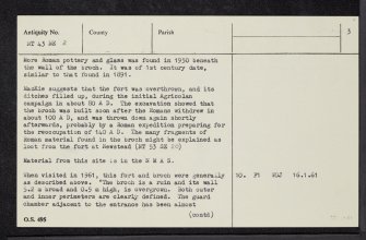 Torwoodlee, NT43NE 2, Ordnance Survey index card, page number 3, Recto