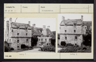 Fountainhall, NT46NW 21, Ordnance Survey index card, page number 1, Recto