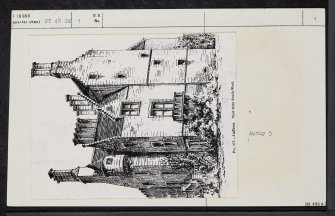 Luffness House, NT48SE 1, Ordnance Survey index card, page number 1, Recto