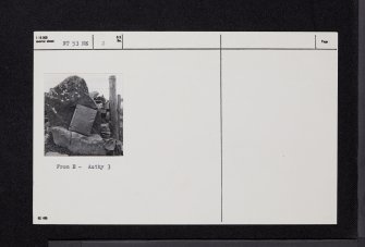 Earlston, NT53NE 2, Ordnance Survey index card, Recto