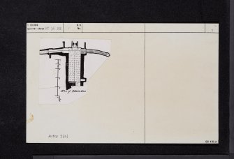 Yester Castle And Goblin Ha', NT56NE 1, Ordnance Survey index card, page number 1, Recto