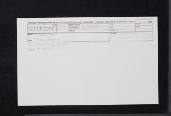 Traprain Law, NT57SE 1.7, Ordnance Survey index card, page number 2, Recto