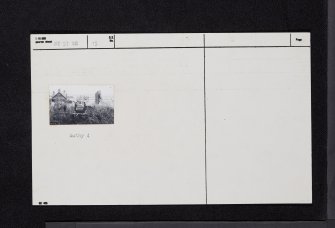 Standingstone Farm, NT57SE 15, Ordnance Survey index card, Recto