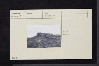 Northbank Tower, NT60NE 9, Ordnance Survey index card, Recto