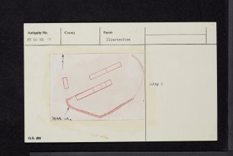 Watties Spindles, NT60NE 10, Ordnance Survey index card, Recto