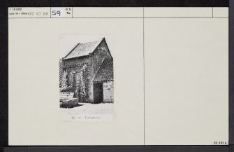 Tyninghame House, Factor's House, Dovecot, NT67NW 59, Ordnance Survey index card, Recto