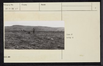 'The Shearers', NT71NE 49, Ordnance Survey index card, page number 2, Recto