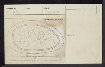 Hayhope Knowe, NT81NE 18, Ordnance Survey index card, page number 2, Recto