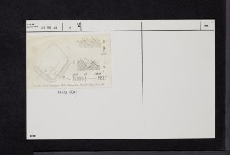 Marygoldhill Plantation, NT86SW 4, Ordnance Survey index card, Recto