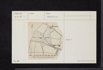 Grunewald, NT95NW 17, Ordnance Survey index card, Recto