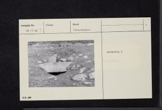 Finnarts Hill, NX07SE 7, Ordnance Survey index card, page number 1, Recto