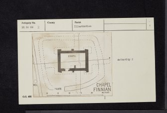Chapel Finian, NX24NE 2, Ordnance Survey index card, page number 1, Recto